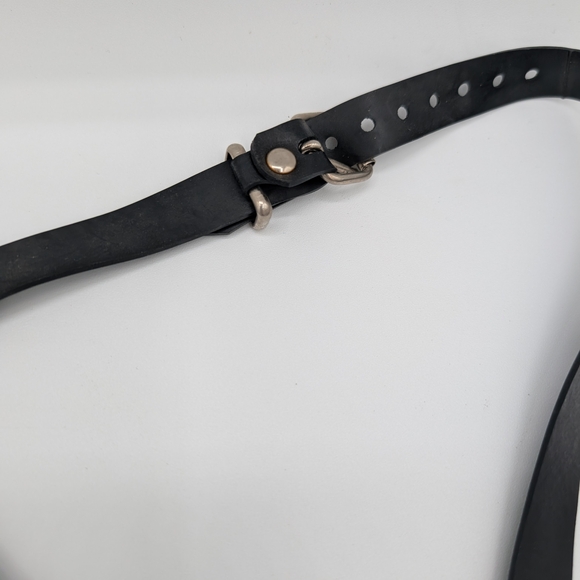 Handmade OOAK Bat Wing Harness| Alt Fashion| Repurposed Rubber| Goth Doll Core - Picture 7 of 9